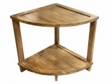 Professional-grade Corner End Table Pro Acacia Wood